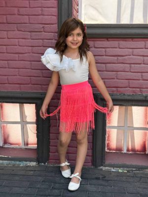 Tassel Layered Skirt