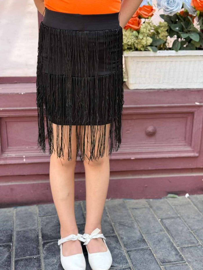 Tassel Layered Skirt - Image 2