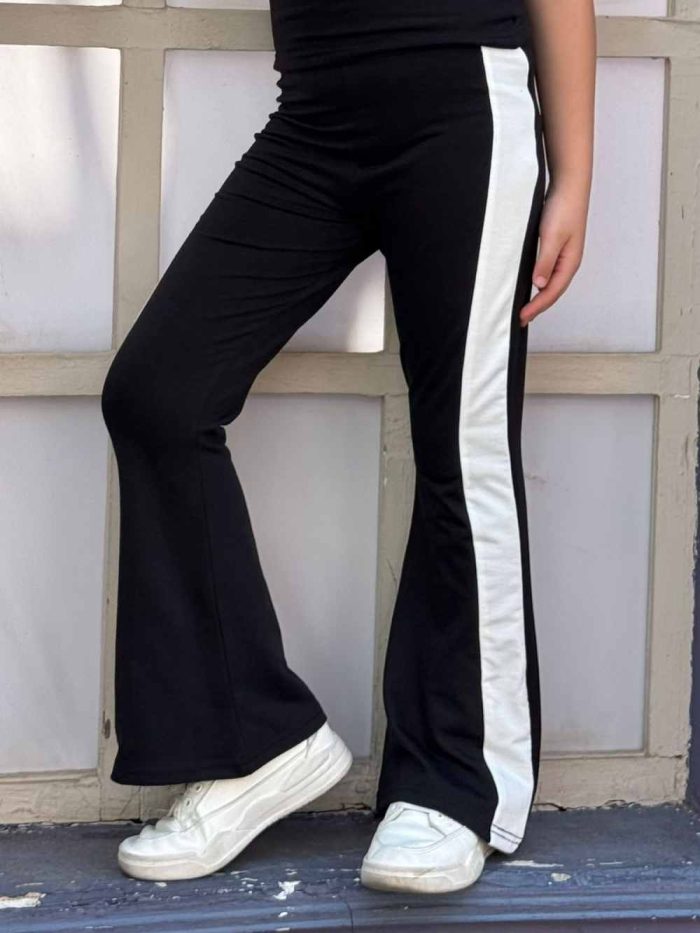 Casual Colorblock Patchwork Sweatpants - Image 2