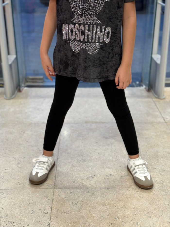 Elastic Waistband Leggings - Image 2