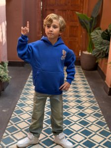 Pink Panther Leopard Graphic Print Hoodie - Image 5