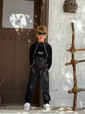 Boys Hoodie & Cargo Pants Set