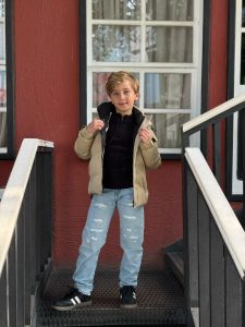 Ripped Frayed Bleach Wash Jeans Pants - Image 3