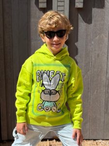 سويتشرت طابعه أرنب