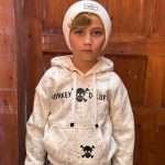 Luffy Print Hoodie For Boys