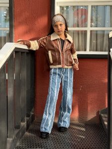 Fleece Lined Zip-Up Lapel Jacket - Image 3