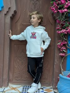 Jogger Pants With Side Stripe