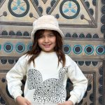 Rhinestone Mickey Pattern Sweatshirt