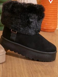 Faux Fur Lined Platform Uggs