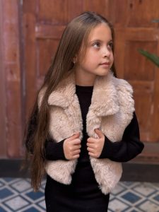 Faux Fur Cropped Vest