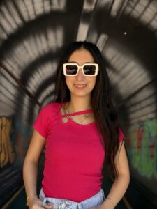 Hollow Out Chain Decoration Slim Fit Short Sleeve T-Shirt - Image 5