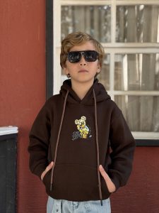 Bear Graphic Hoodie - Image 4