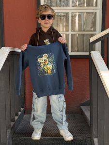 Bear Graphic Hoodie - Image 3