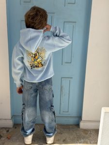 Bear Graphic Hoodie - Image 5