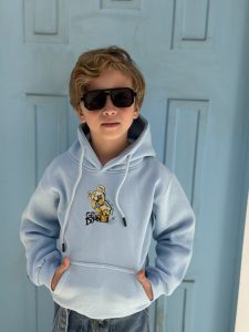 Bear Graphic Hoodie