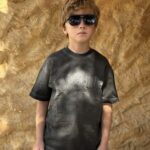 Fashion Sandwashed Short Sleeve Crew Neck T-Shirt