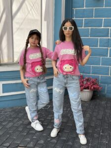 Kitty Print T-shirt - Image 2