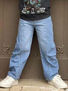 Baggy Loose Wide-Leg Jeans - Image 2