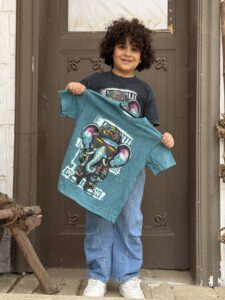 تيشيرت محجر طابعه فيل - الصورة 3