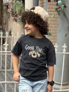 Puppy Print T-shirt For Boys