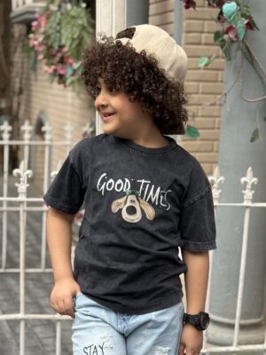Puppy Print T-shirt For Boys