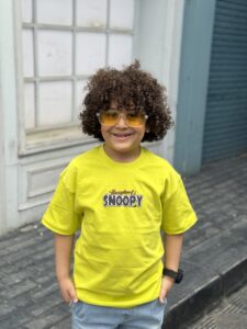 Snoopy Print T-shirt For Boys - Image 2