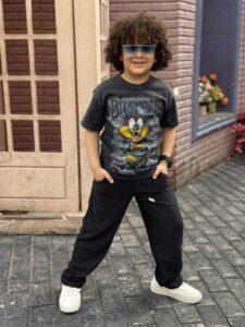 Fox Print T-shirt For Boys - Image 3