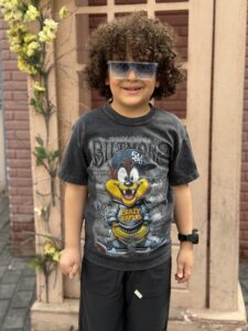 Fox Print T-shirt For Boys