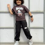 Cargo Sweatpants Jogger With Side Pockets Elastic Cuff Casual Pants